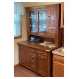 28D x 49L x 74H bakers cupboard Purchased by Seller in 1997 for $2337.50 NO CONTENTS!