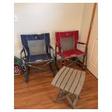 Two GCI Outdoor Freestyle Rockers and resin table