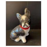 Cement Boston Terrier Approx 9” tall