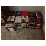 Eleven Budweiser steins