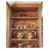 Many pieces Pennsbury Pottery and reference book