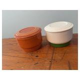 Two Knowles UtilityWare covered sugars