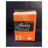 Aladdin Model 23 burner NIB