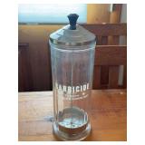 Barbicide barber jar