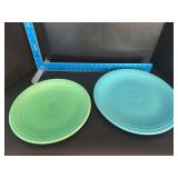 Homer Laughlin China Co Fiesta includes 12” and 14” round serving platters