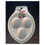 Homer Laughlin China Co Fiesta Sunporch triple spoon rest