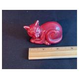 Homer Laughlin China Co Harlequin cat