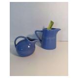 Homer Laughlin China Co Harlequin 22oz jug and novelty creamer