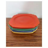 (8) Homer Laughlin China Co Riviera 9” plates