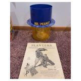 Planters Peanuts Mr Peanut head for peanuts in the shell and advertising, approx 12.5” tall
