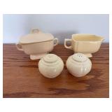 Homer Laughlin China Co cream and sugar, S&P