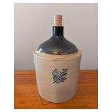 Western Stoneware 1 gallon brown top jug