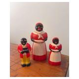 F&F Uncle Mo and Aunt Jemima shakers, Aunt Jemima syrup dispenser