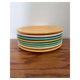(8) Homer Laughlin China Co Fiesta 9.5” plates