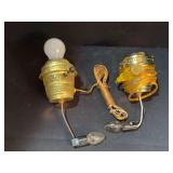 2 Electric conversions w/font bulb