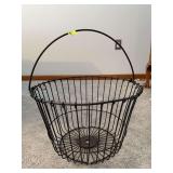 Wire egg basket