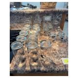 Automobile glasses, various sizes