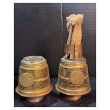 2 incomplete Aladdin Model B burners