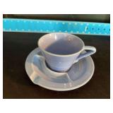 Homer Laughlin China Co Harlequin 6” ashtray saucer w cup