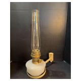 Aladdin Bracket lamp 151 font Moonstone Model B burner Aladdin Lox On chimney 19” tall with wall mount bracket