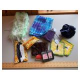 Kleenex holder, eyeglass holder, scarf, bags, koozie, coasters, cc holder and wine bag