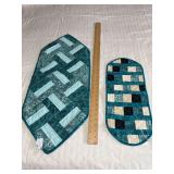 2 Machine stitched runners