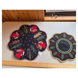 Felted wool table toppers