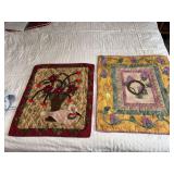 (2) centerpiece approx 21x24 and 24x27