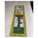 39” x 13” wall hanging