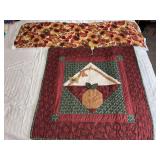 25x16 runner, 27x28 centerpiece