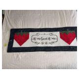 Wall hanging/runner 14x40