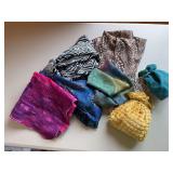 Gift bags, jewelry bag and scarves