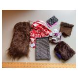 Eyeglass holder, scarf, bag, koozies, wine bag and cc holder