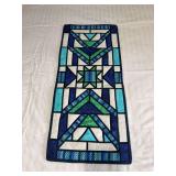 Machine stitched runner