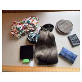 Scarf, bag, koozie, wine bag, coasters, cc holder, Kleenex holder