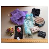 Eyeglass holder, scarf, bag, koozie, wine bag, coasters, cc holder, Kleenex holder