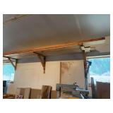 6 foot formica countertop and long boards, including some poplar and fir