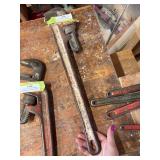 Rigid 24 inch heavy duty pipe wrench