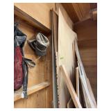 Three sheets of plywood and three sheets of Dura rock