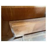 Two 1 inch walnut boards - one is 17 inch wide, The other is 12 inch wide both approximately 10 foot.