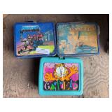 Three vintage lunchboxes