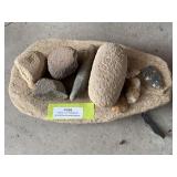 Stone artifacts and tools, and arrowheads