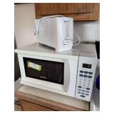 Sunbeam microwave, and ToastMaster toaster
