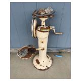 Cream separator base and rocks - get crafty!