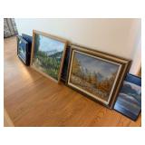Assorted paintings