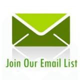 Join our email list to keep up to date!