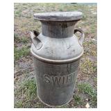 Large swift brand cream can