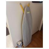 Heavy duty ironing, board, and black and decker iron