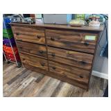 6 drawer light duty dresser - 48”