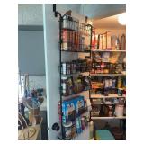 Over the door pantry shelf organizer